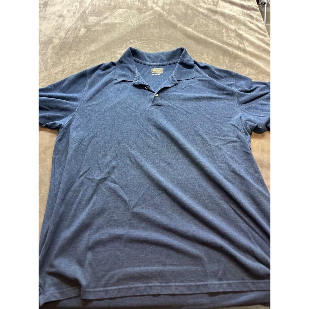 The Foundry Supply‎ Company Men's Shirt Polo Tall Blue Size 2XLT